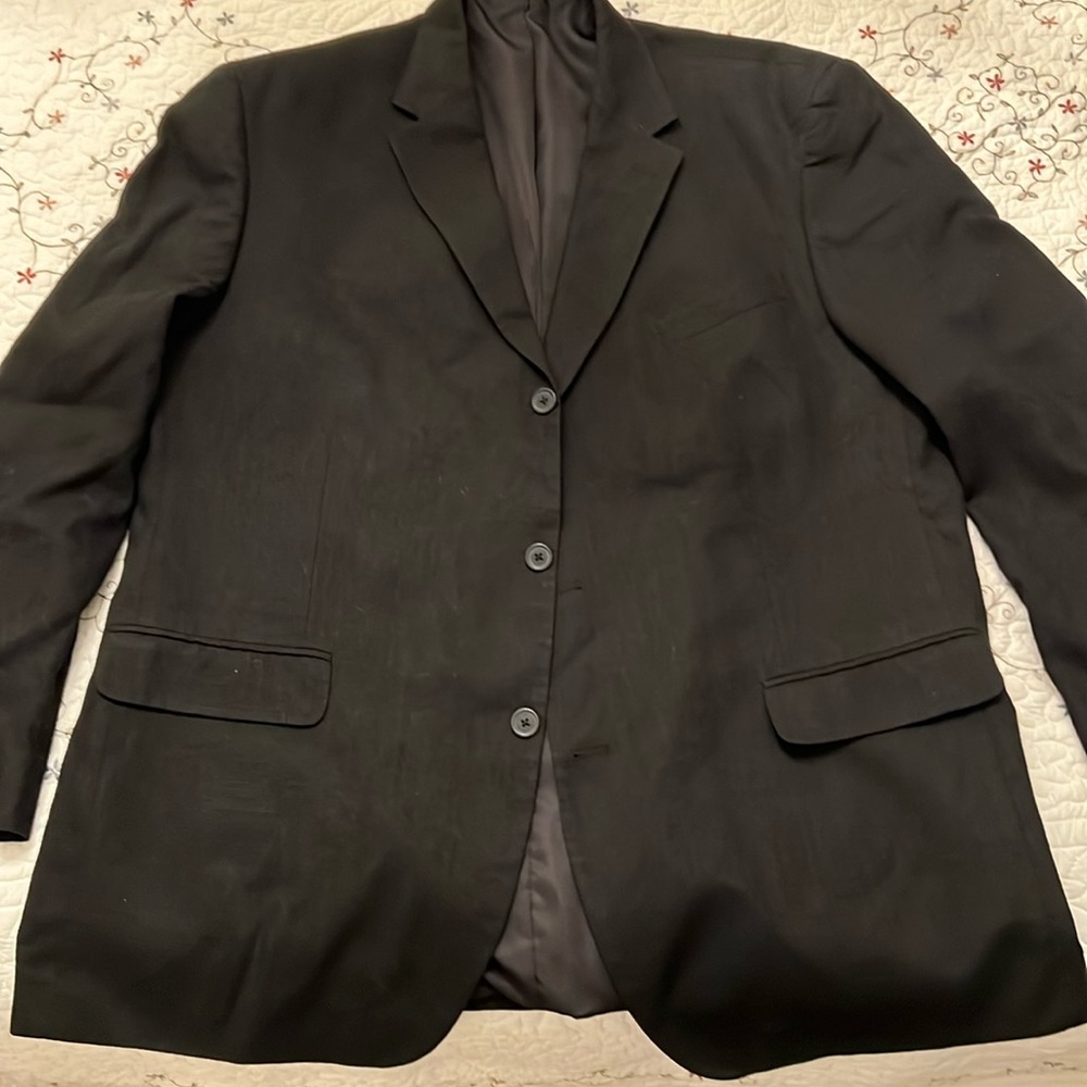 Mens Twill sport coat, size 48L